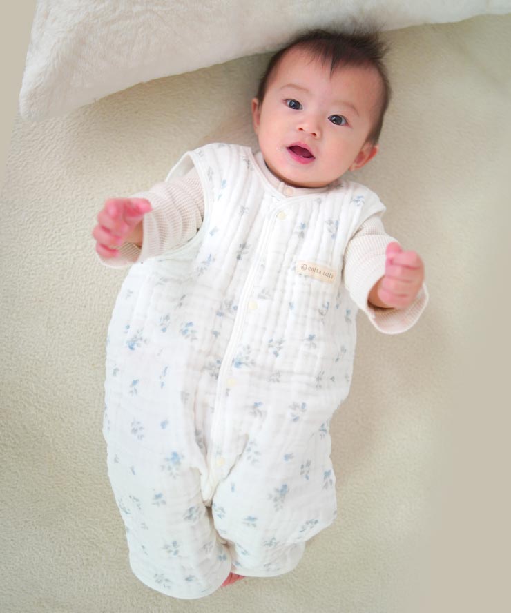 ベビー(赤ちゃん)・キッズ 6重ガーゼスリーパー