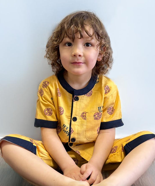 男の子 キッズ パジャマ 半袖 綿100% 夏 ダブルガーゼ  綿 コットン 子ども 110 120 130 140 150 160 b00317