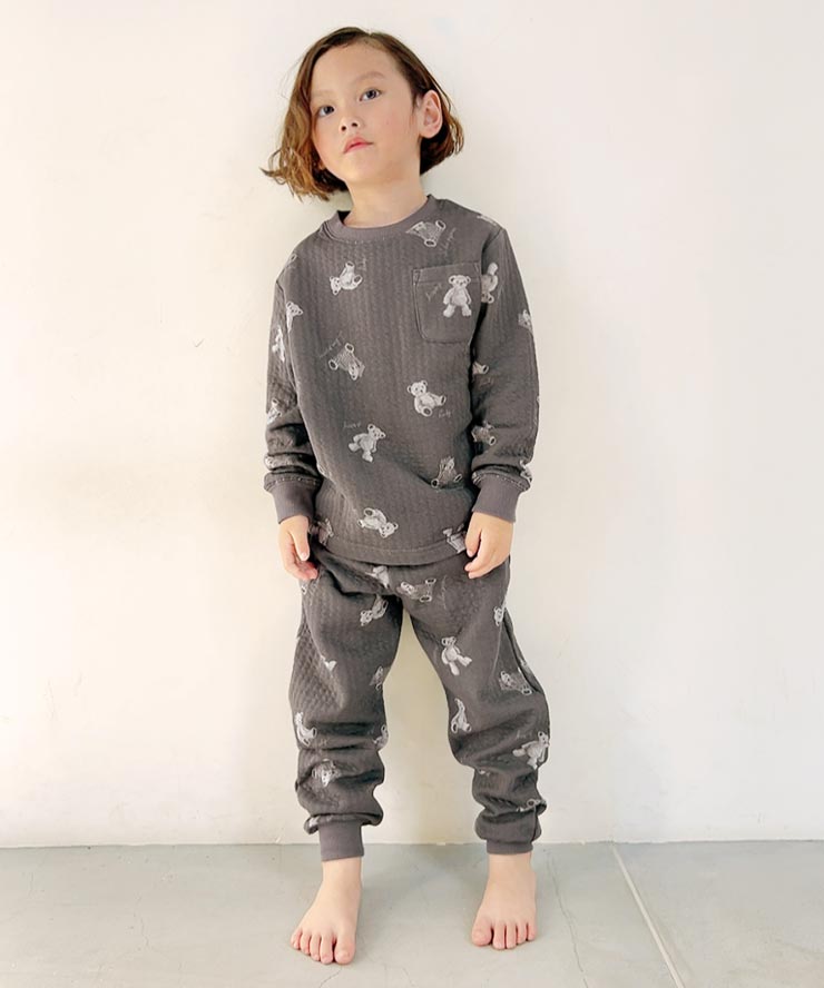 男の子 パジャマ 綿 冬 キッズ ボーイズ 長袖 100 110 120 130 140 150