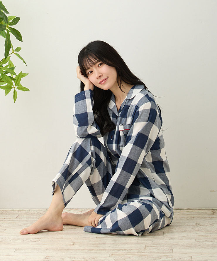 通販 公式サイト - 驚きの激安価格 パジャマ レディース 綿100 母の日 XL L M コットン 長袖 綿 ルームウェア・パジャマ