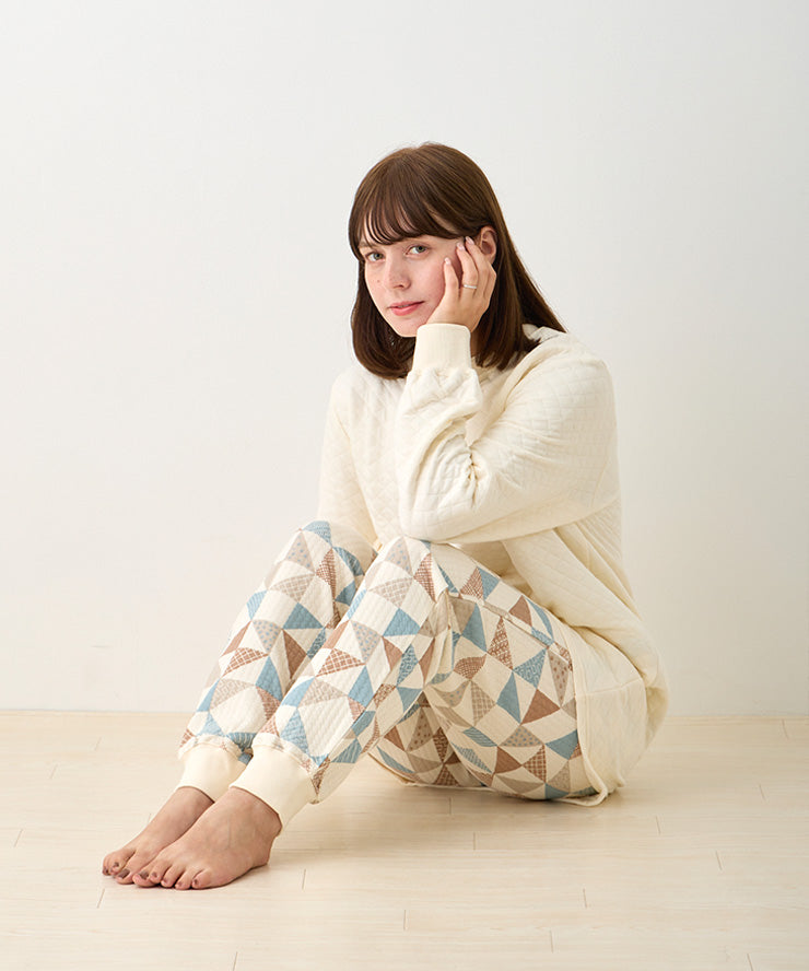 パッチワークOR（身長160cm・M着用）