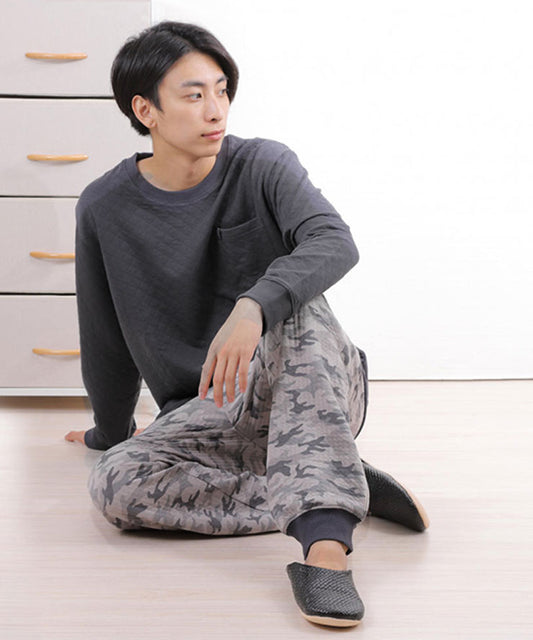 カモフラージュ（身長180cm・L着用）