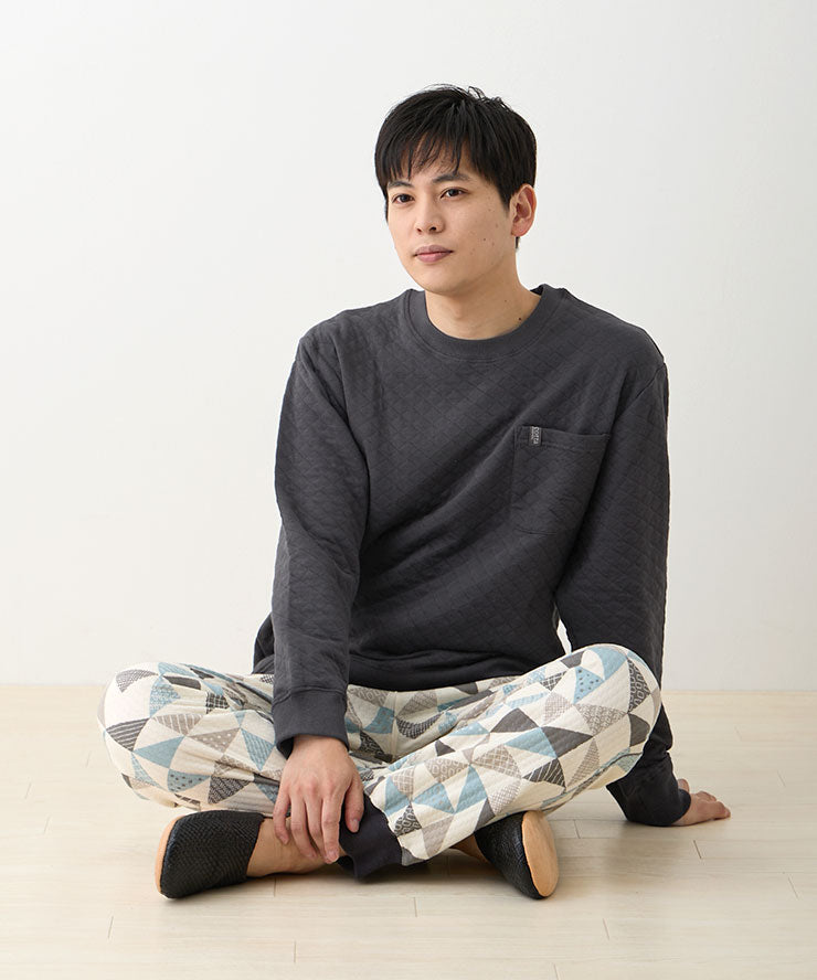 パッチワークCH（身長176cm・M着用）