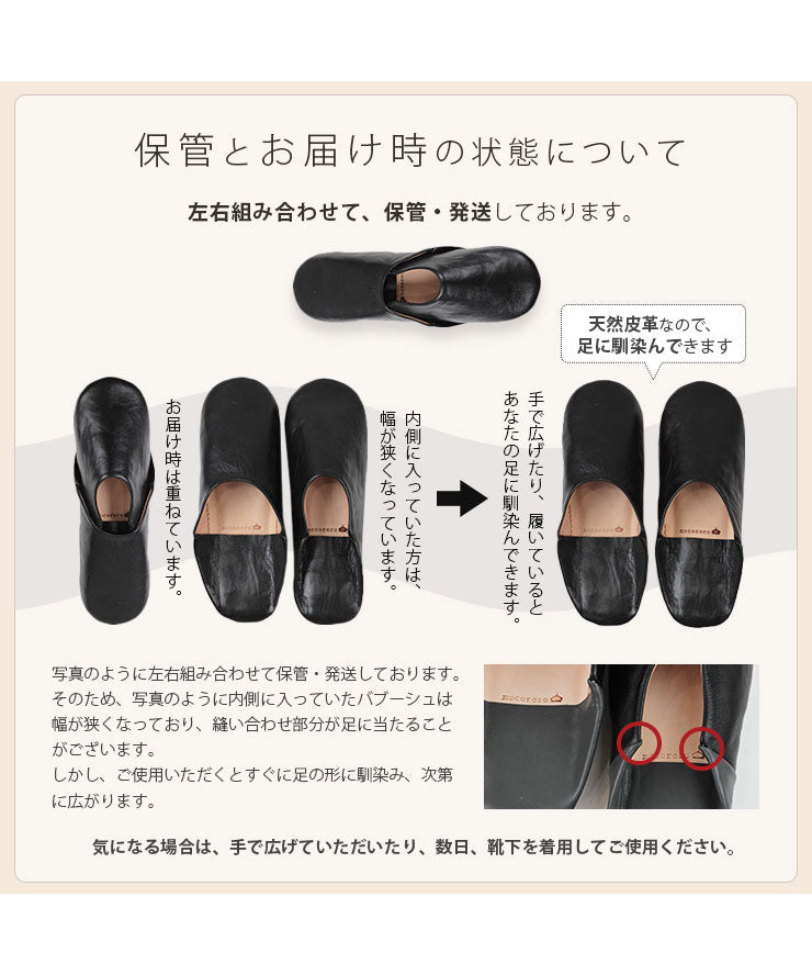保管とお届け時の状態について