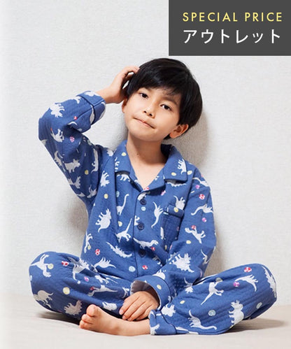 アウトレット・キルトパジャマ男の子
